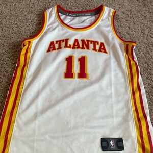 Fanatics White Atlanta Young Basketball Jersey Youth - Large